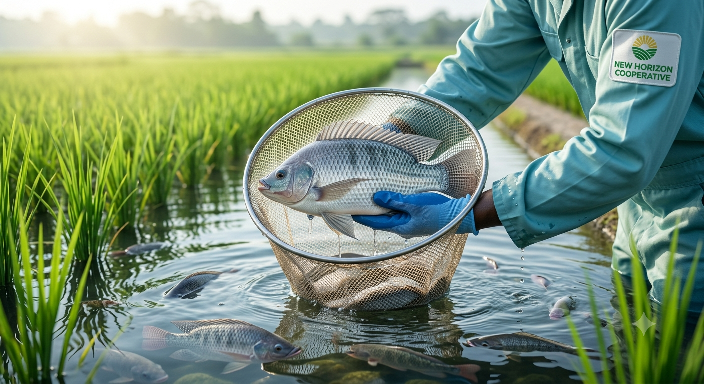 Integrated Fish-Rice Farming